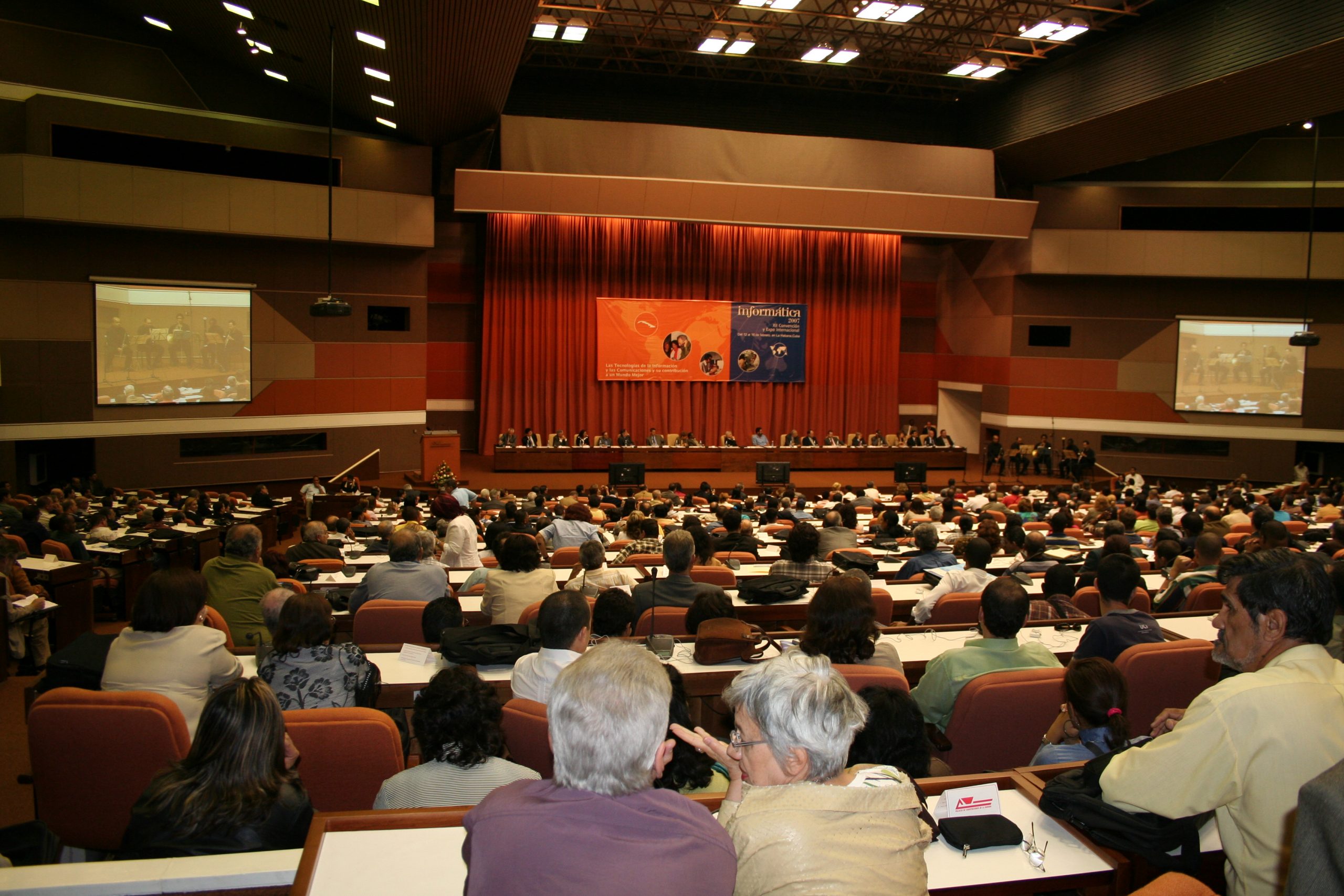 Acto inaugural de Informática 2007