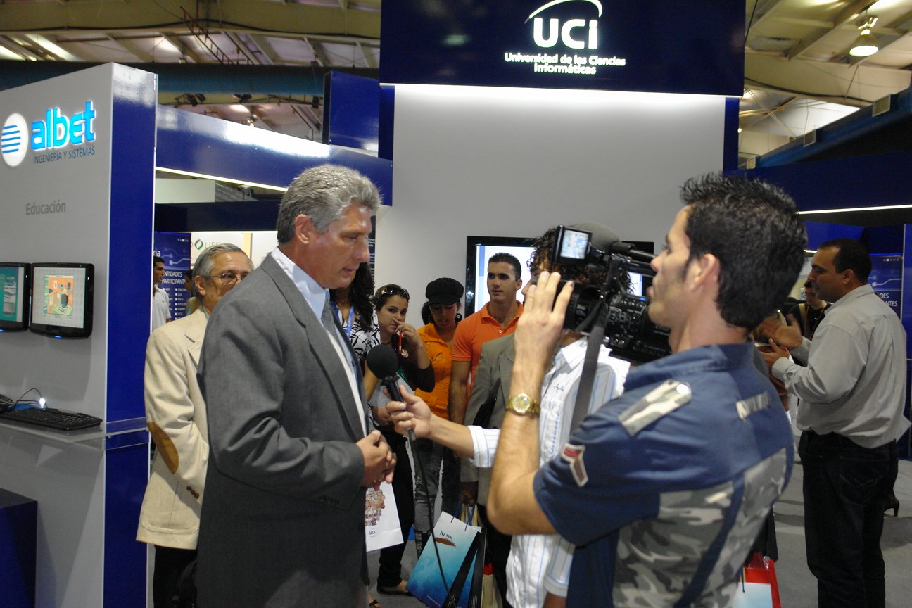 2011The current President of Cuba, Miguel Díaz-Canel, then-Minister of Higher Education
