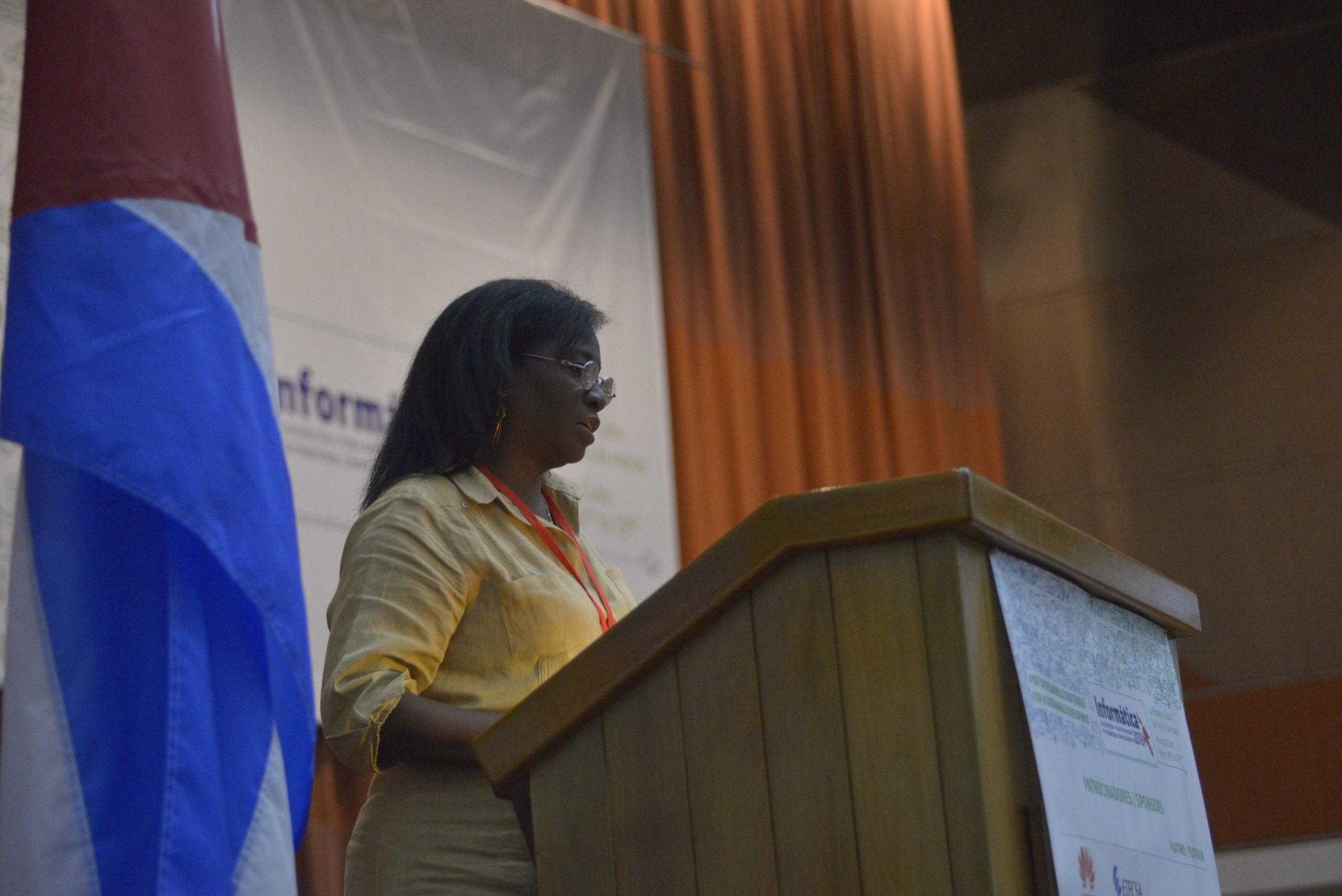 2018 María Esther Allfonso, vicepresidenta primera de la Unión de Informáticos de Cuba